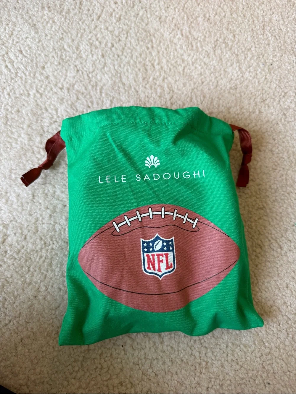 Lele Sadoughi 49ers Headband